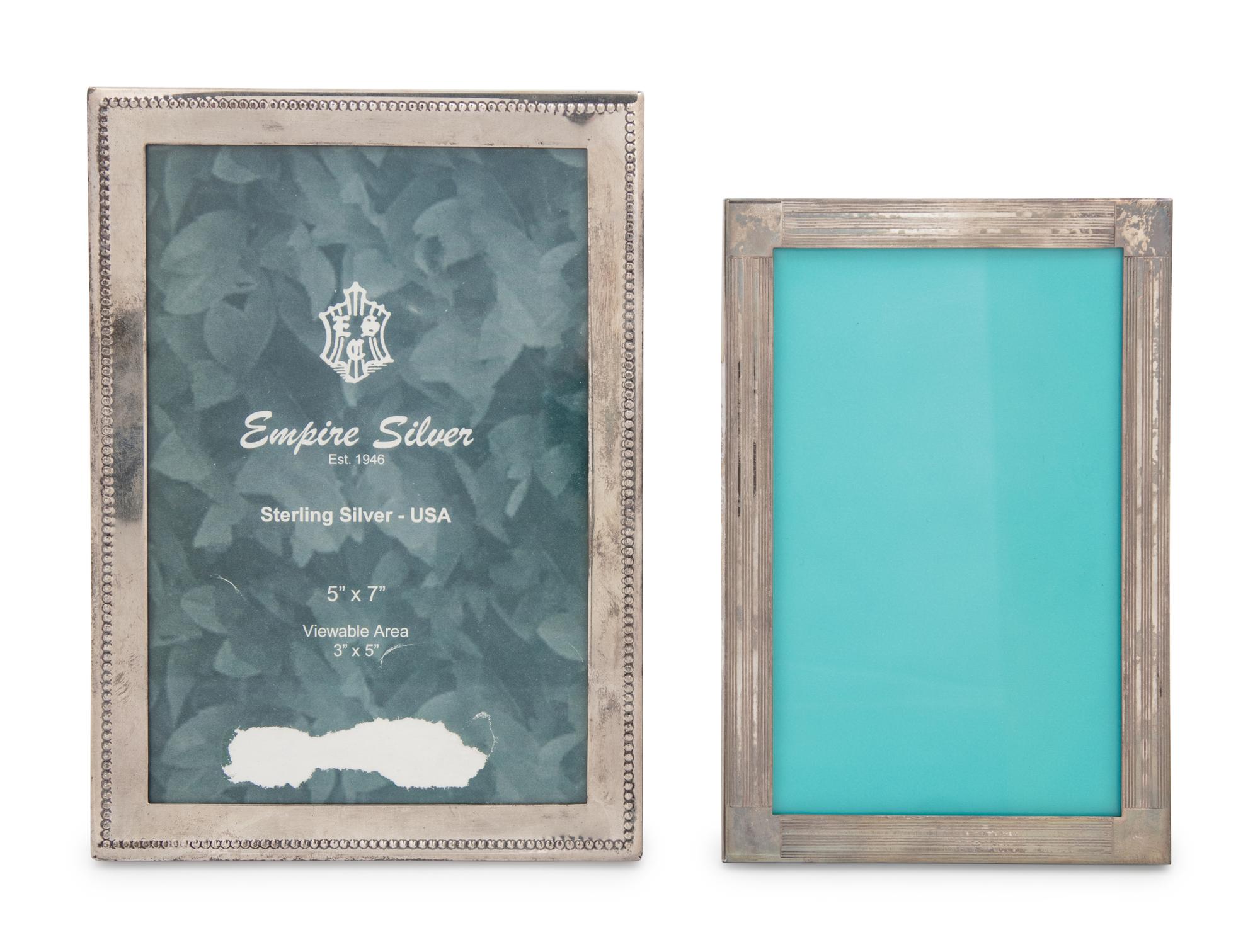 A Tiffany & Co. Spanish Silver Picture Frame