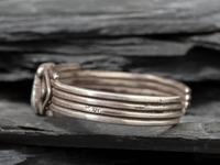 Navajo Silver and Turquoise Heart Cuff Bracelet