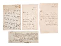 [MANUSCRIPTS]. European letters incl. Andrew LANG and Queen Elisabeth of Bavaria.
