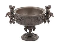 A Grand Tour Bronze Centerpiece