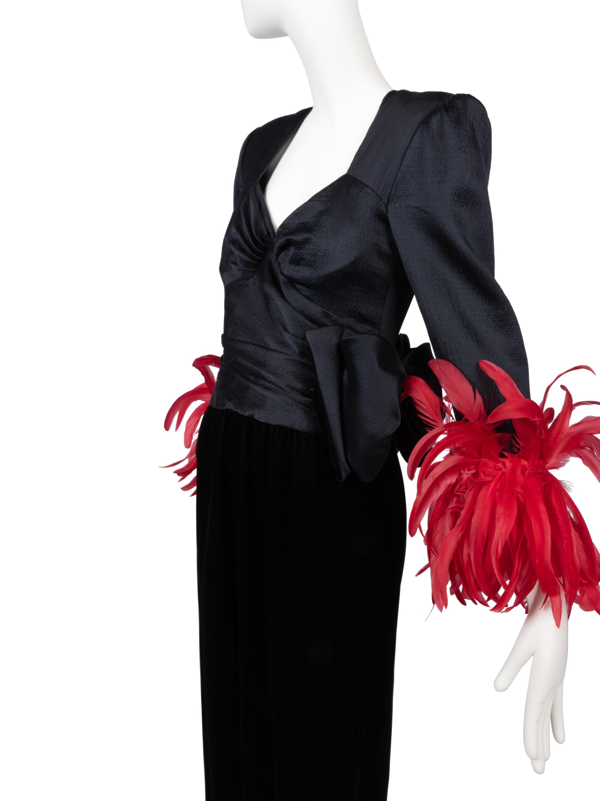 Nina Ricci Evening Dress, 1980s