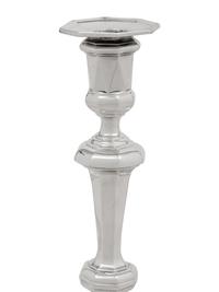 A Set of Four English Britannia Silver Candlesticks