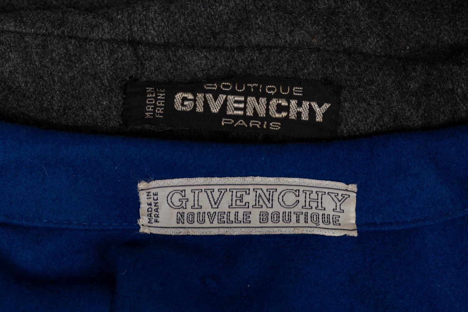 Two Givenchy Cloaks, 1970s