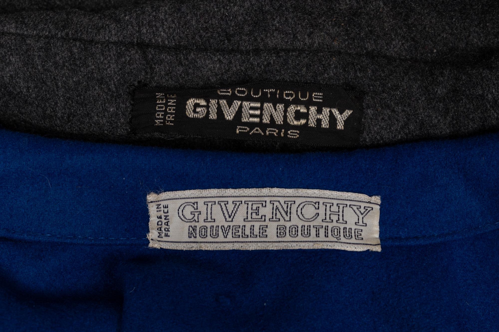 Two Givenchy Cloaks, 1970s