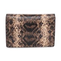 Bottega Veneta, Mixed Exotic Skin Clutch