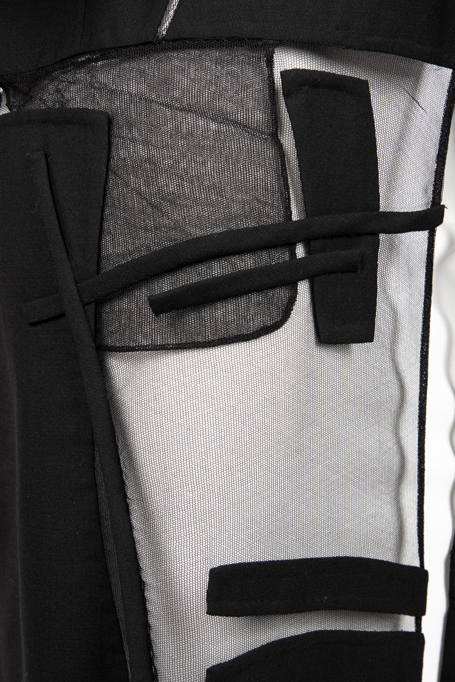 Ralph Rucci Wool and Silk Net Jacket, Spring 2011