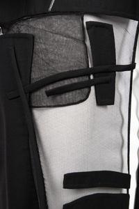 Ralph Rucci Wool and Silk Net Jacket, Spring 2011