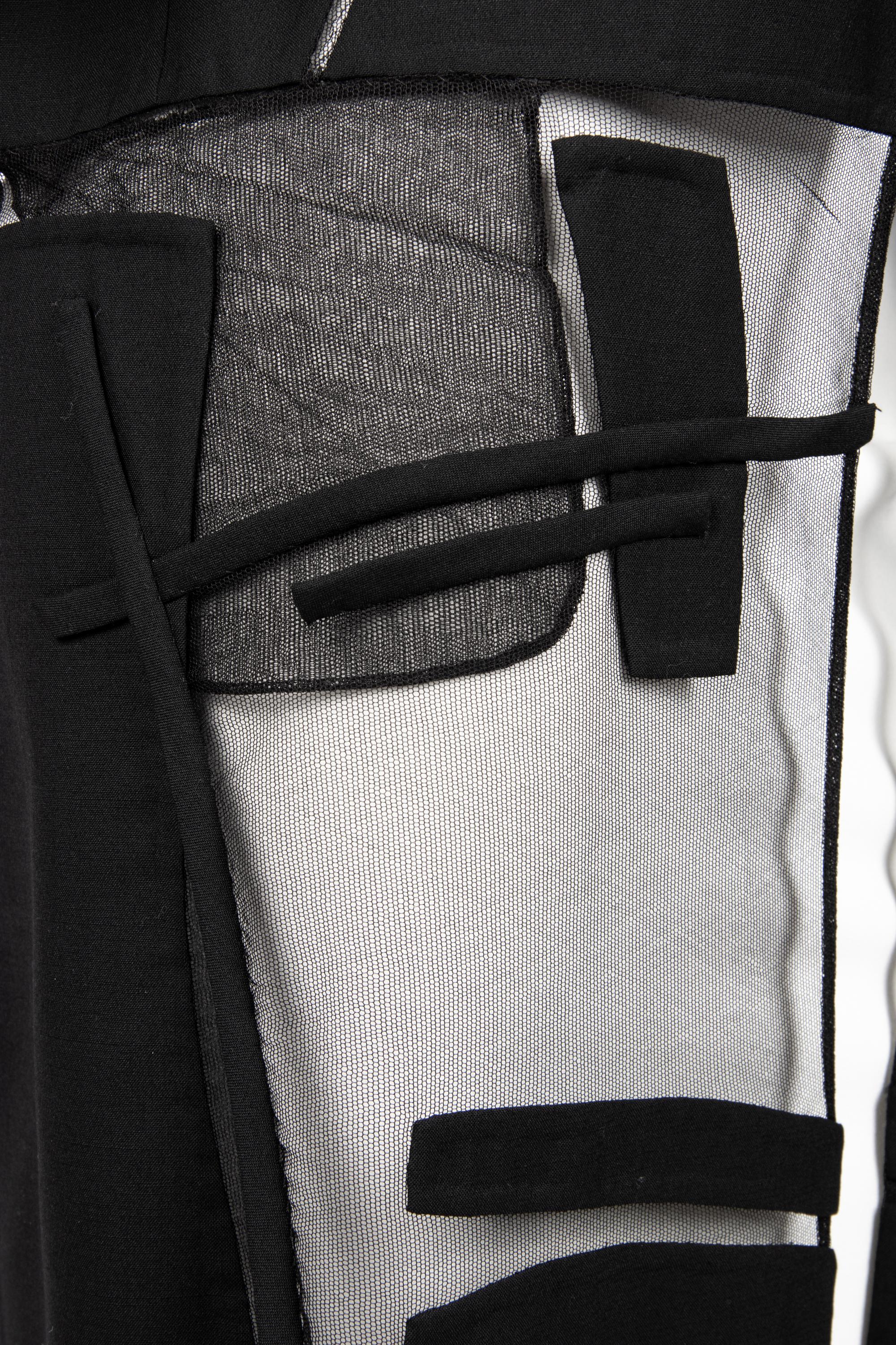 Ralph Rucci Wool and Silk Net Jacket, Spring 2011