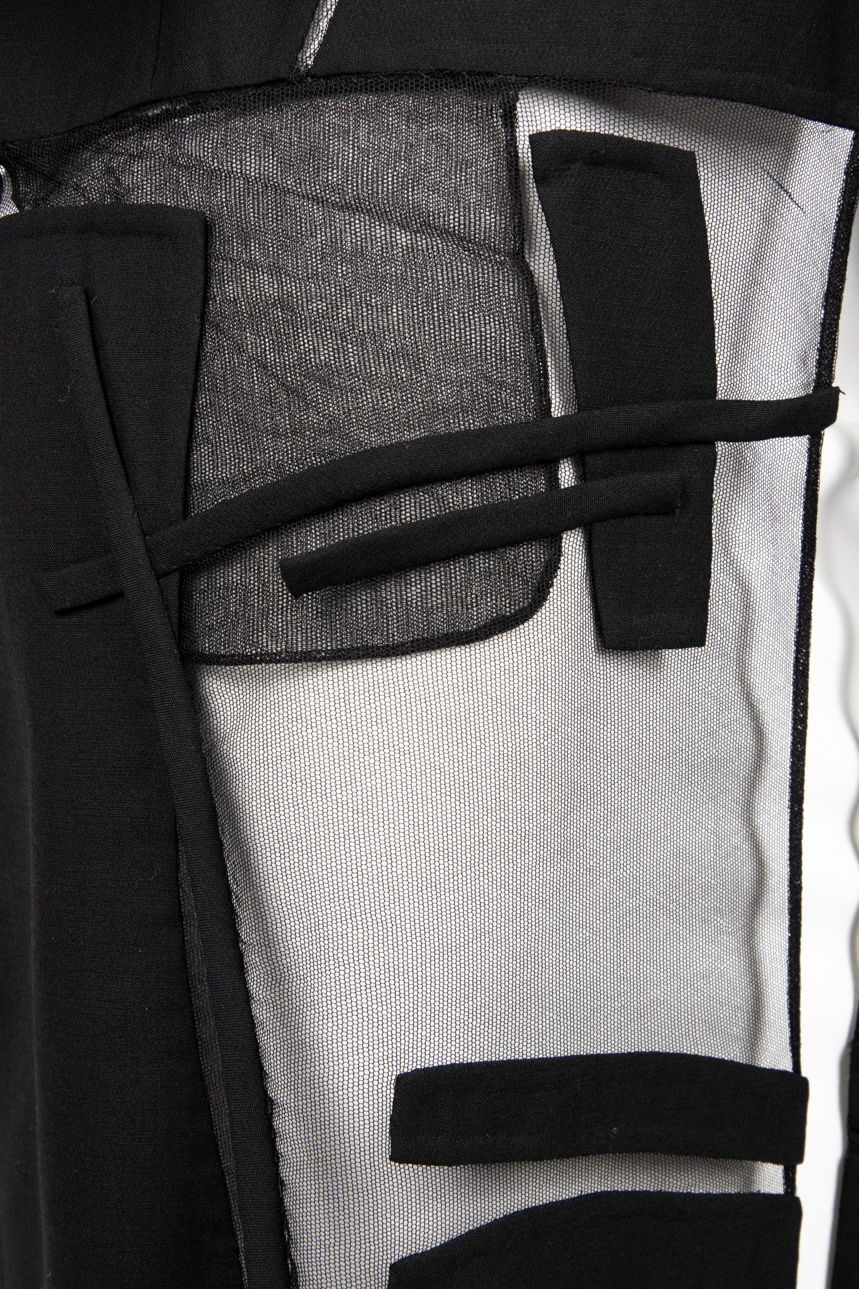 Ralph Rucci Wool and Silk Net Jacket, Spring 2011