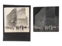 [CALIFORNIA]. A group of 21 glass negatives documenting the San Francisco Earthquake.