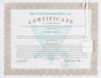 A Large Group of Masters Golf Champions Signed Autograph Displays,