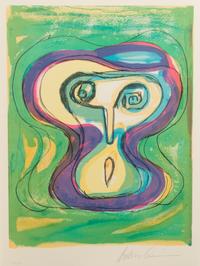 Anthony Quinn, (Mexican/American, 1915-2001), The Great Spirit, 1986 (The complete portfolio, comprising ten lithographs printed in col