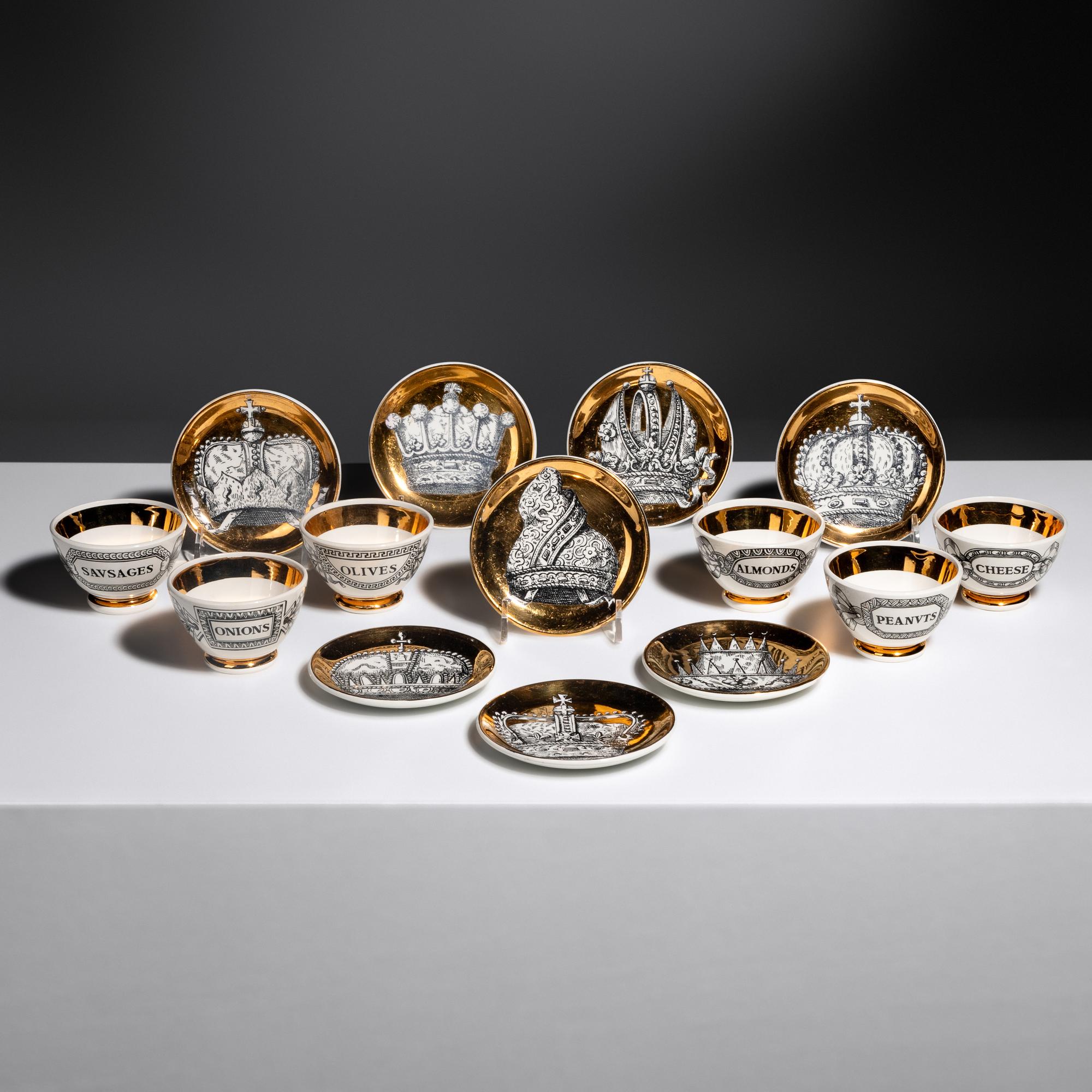 Collection of Porcelain Articles Fornasetti, Italy