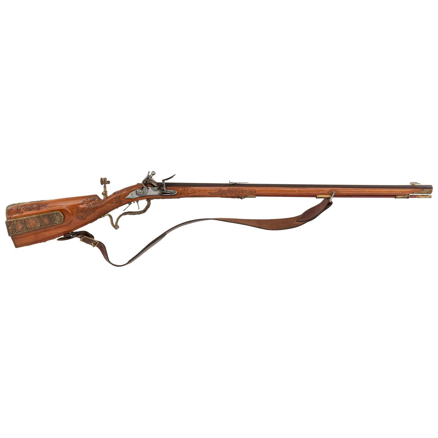 Contemporary Flintlock Jaeger in the Style of Breitenfelder