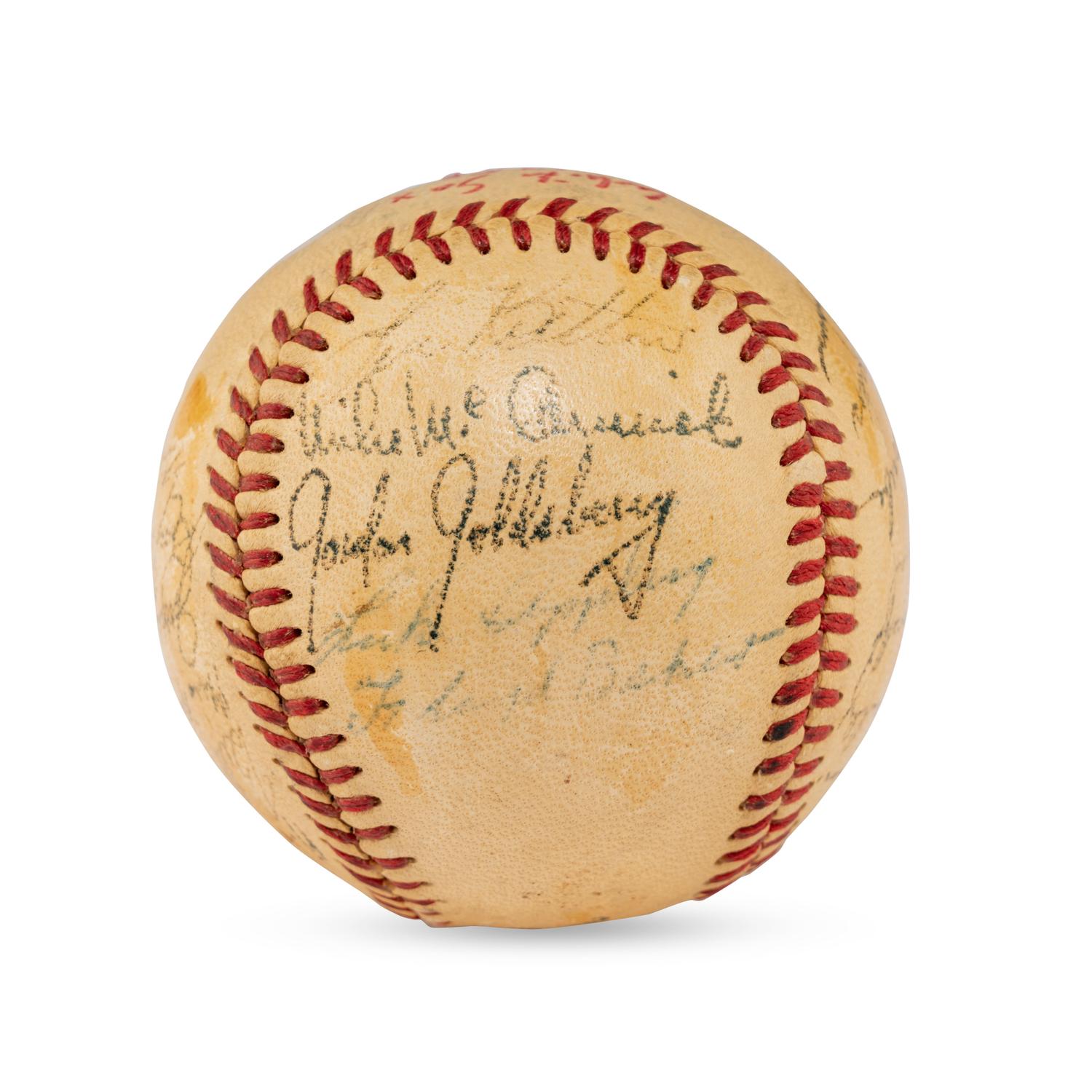 A 1950 Chicago White Sox Team Signed Autograph Baseball