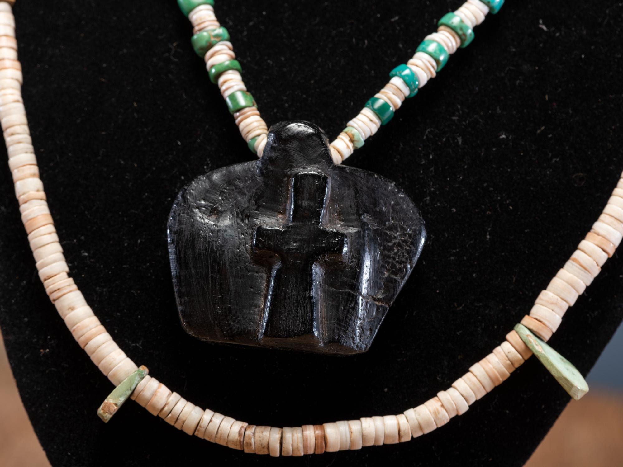 Pueblo Heishi and Turquoise Necklaces