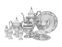 A Collection of American Silver Holloware Articles