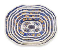 A Spode Transferware Dinner Service