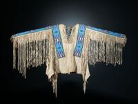 Assiniboine Beaded Hide Shirt