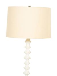 A Pair of Contemporary White Painted Floor Lamps