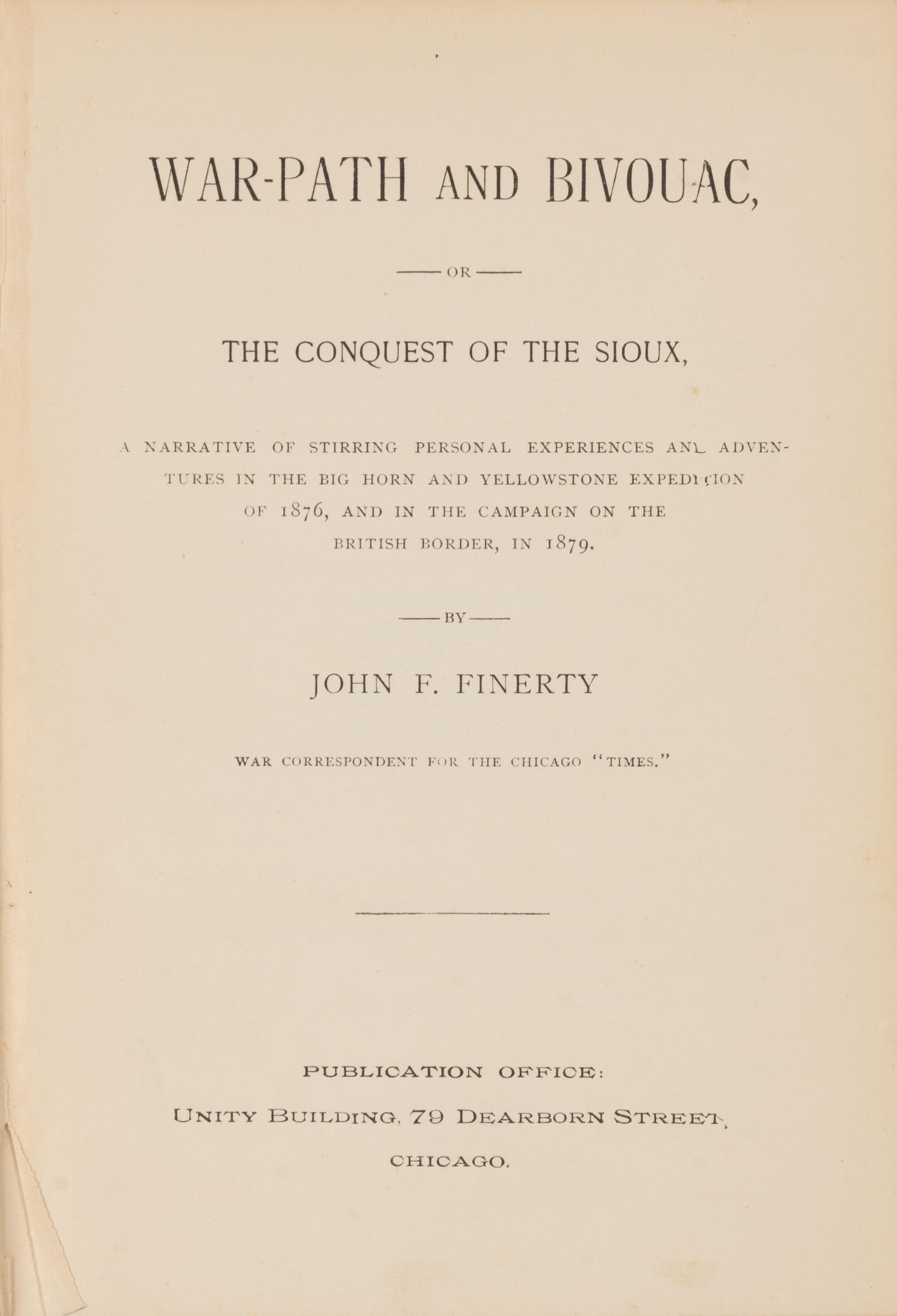 FINERTY, John Frederick (1846-1908)