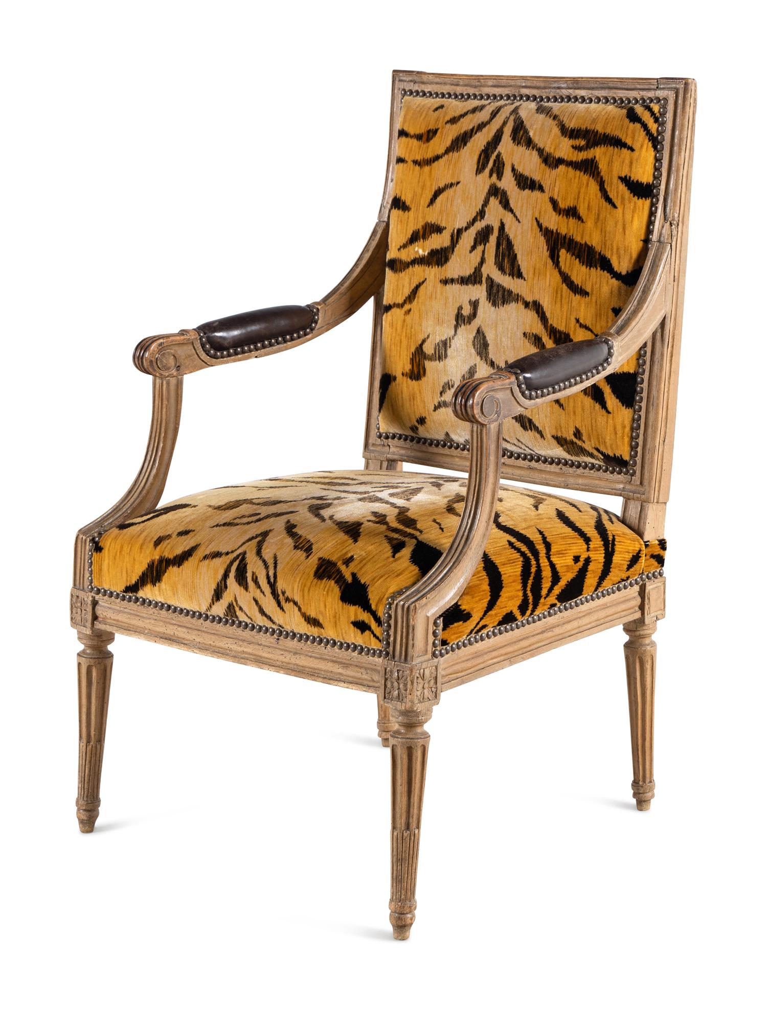 A Louis XVI Beechwood Fauteuil