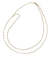 A Yellow Gold Longchain,