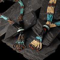 Pair of Kewa Multi-Strand Necklaces
