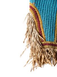 Sioux Beaded Buffalo Hide Dress Yoke