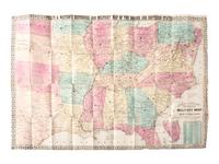 [CIVIL WAR]. Phelps and Watson's Historical and Military Map of the Border and Southern States . New York: Phelps & Watson, 1864.