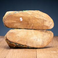 Northern Plains Beaded Hide Moccasins