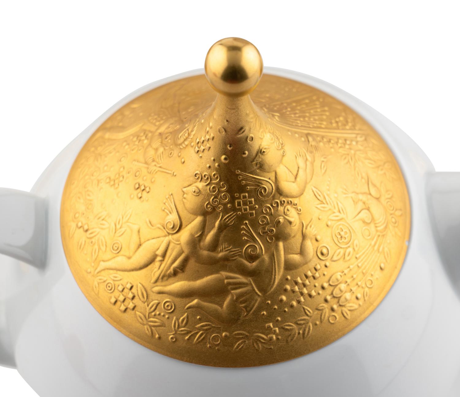 A Rosenthal Magic Flute Porcelain Dessert Service