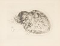 FOUJITA, TSUGOUHARA. 20 etchings from A Book of Cats. New York, 1930. One signed in pencil.