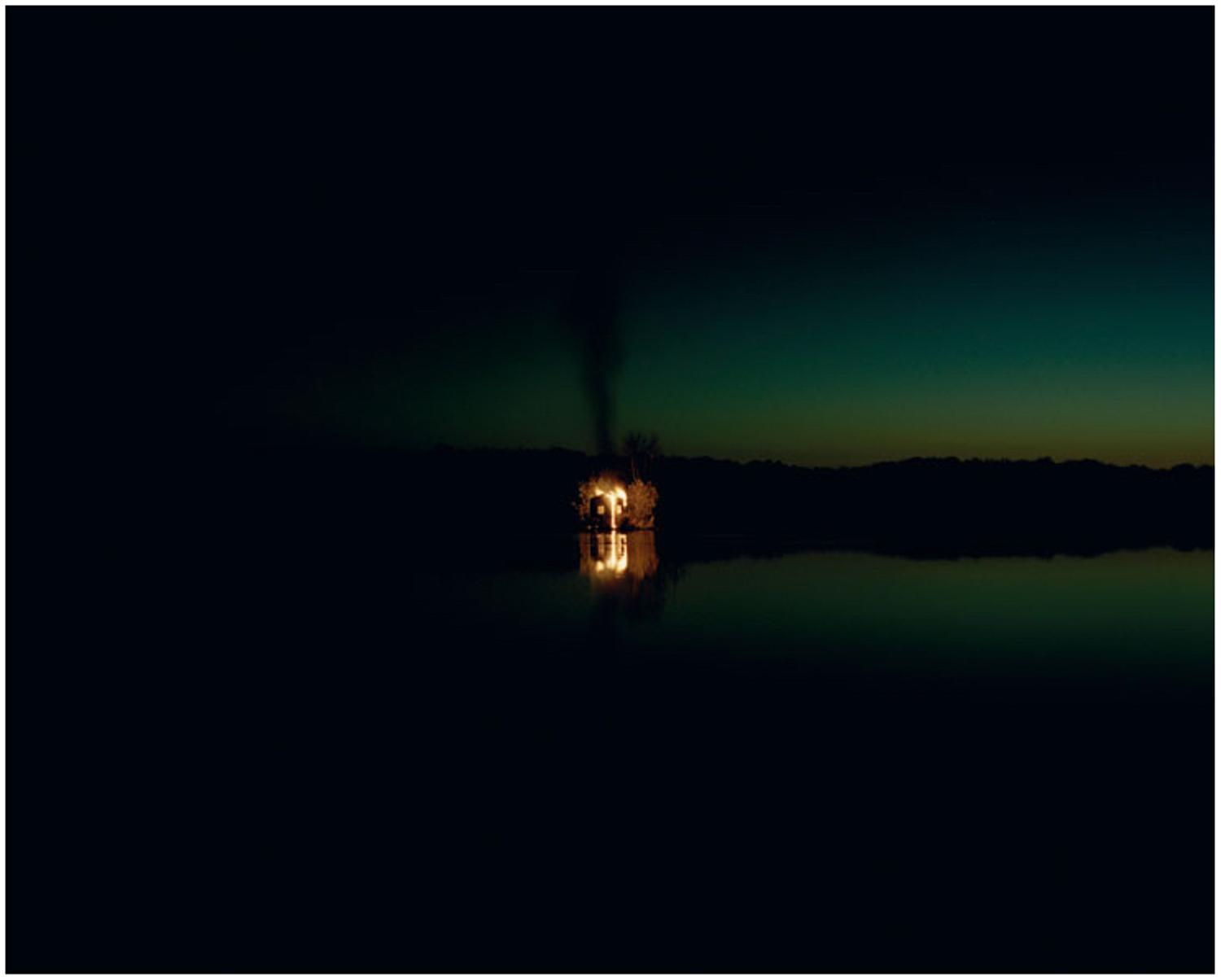 Burning House (July, sunset), 2010-11
