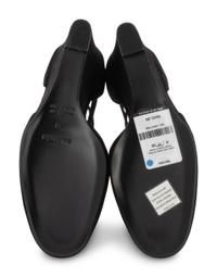 Hermès Black Suede Lively Wedge