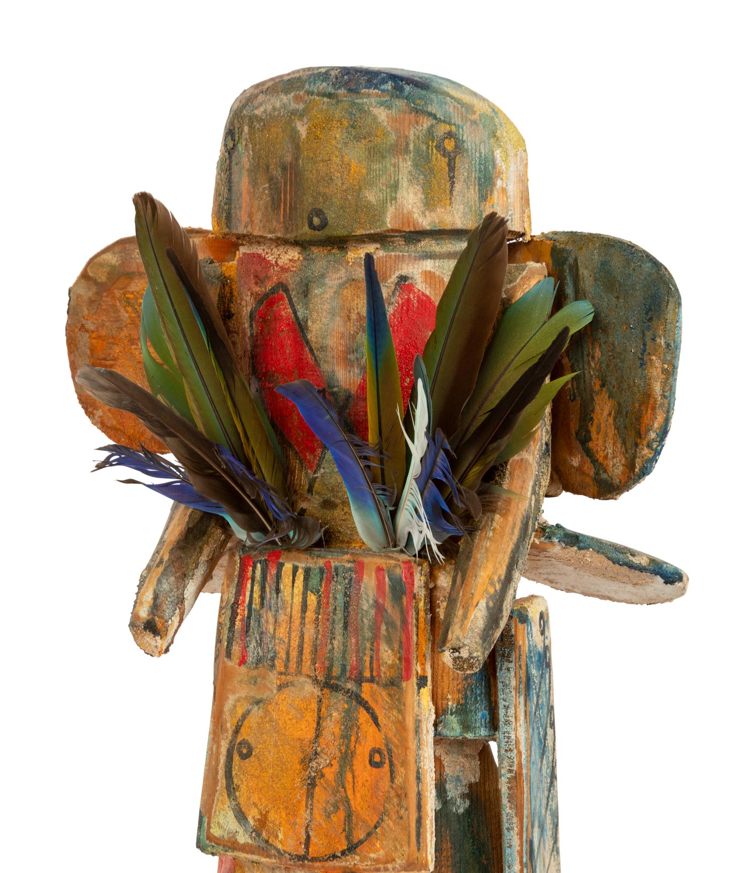 Two Abstract Apache Figures