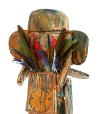 Two Abstract Apache Figures