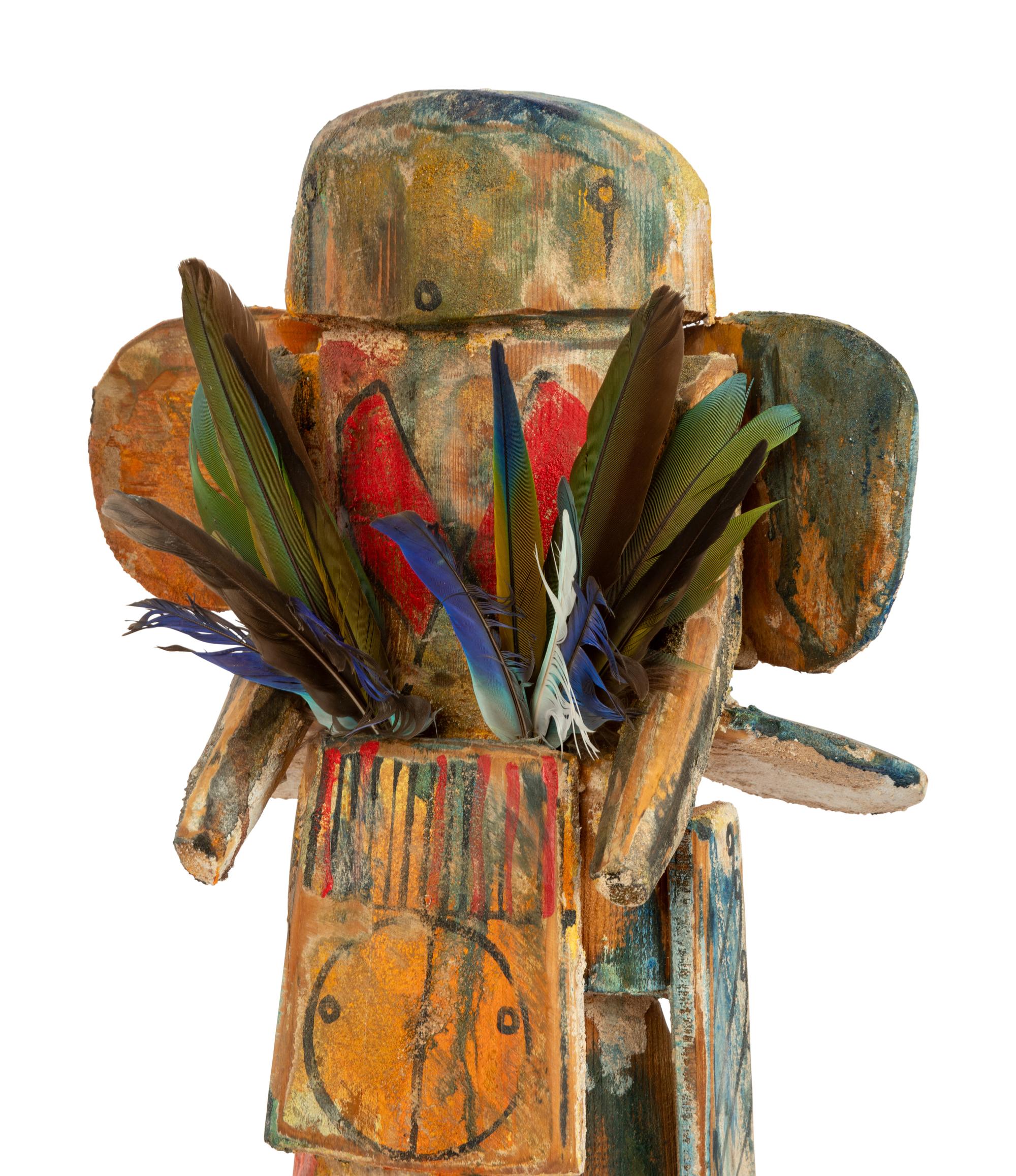 Two Abstract Apache Figures
