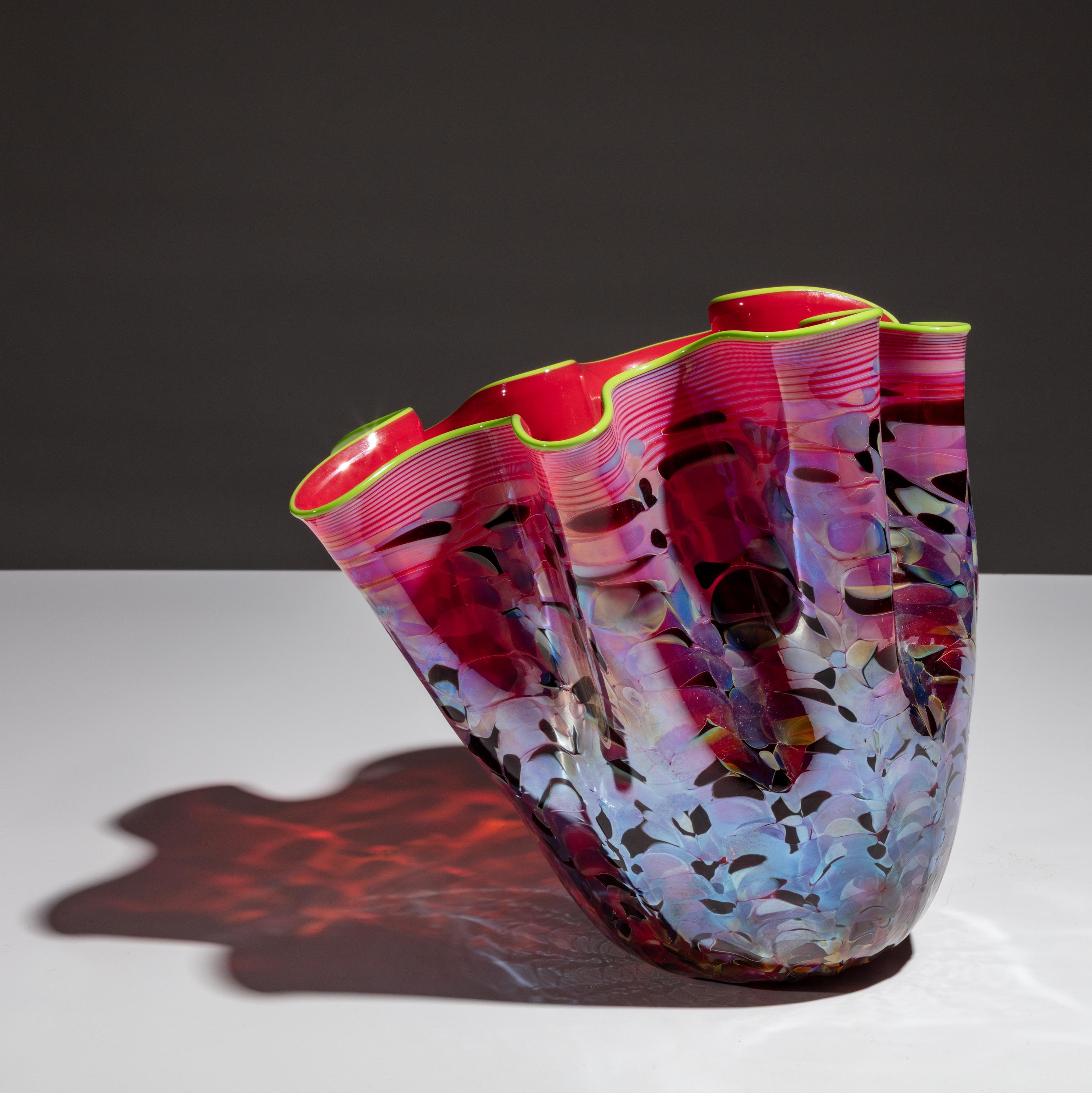 Dale Chihuly (American, b. 1941) — Ruby Macchia