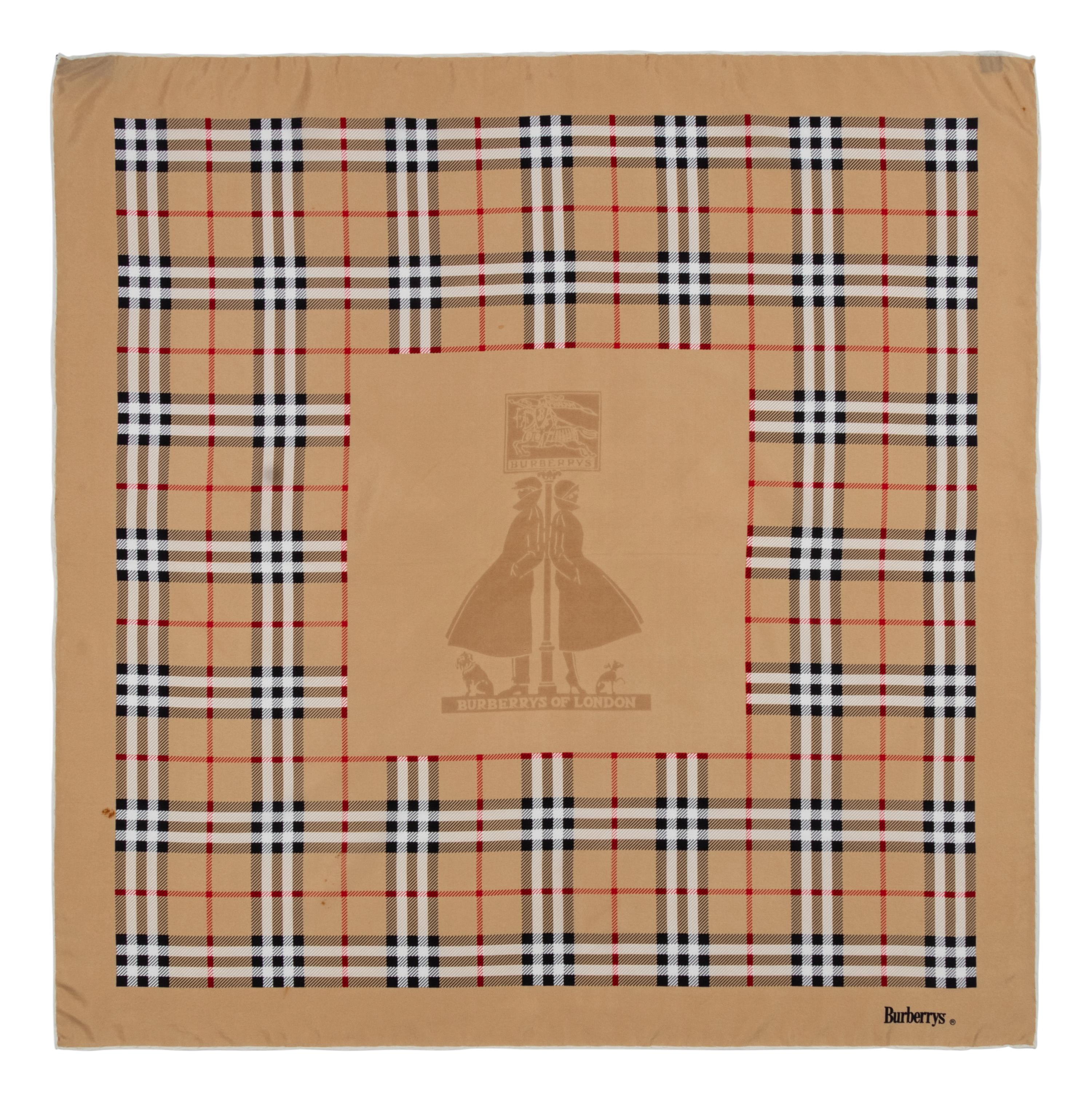 Six Designer Scarves: Dior, Lanvin, Two Pucci, Two Burberry