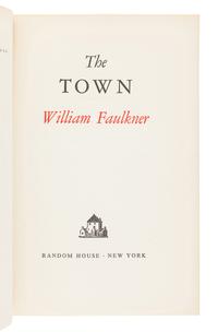 FAULKNER, William (1897-1962). The Town. New York: Random House, 1957.