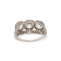 THREE STONE DIAMOND RING