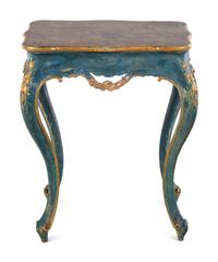 A Venetian Painted Side Table
