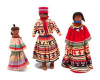 Seminole Doll Family