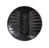Marie Martinez (1887-1980) San Ildefonso Blackware Plate Diameter 7 3/4 inches. — CIRCA 1925