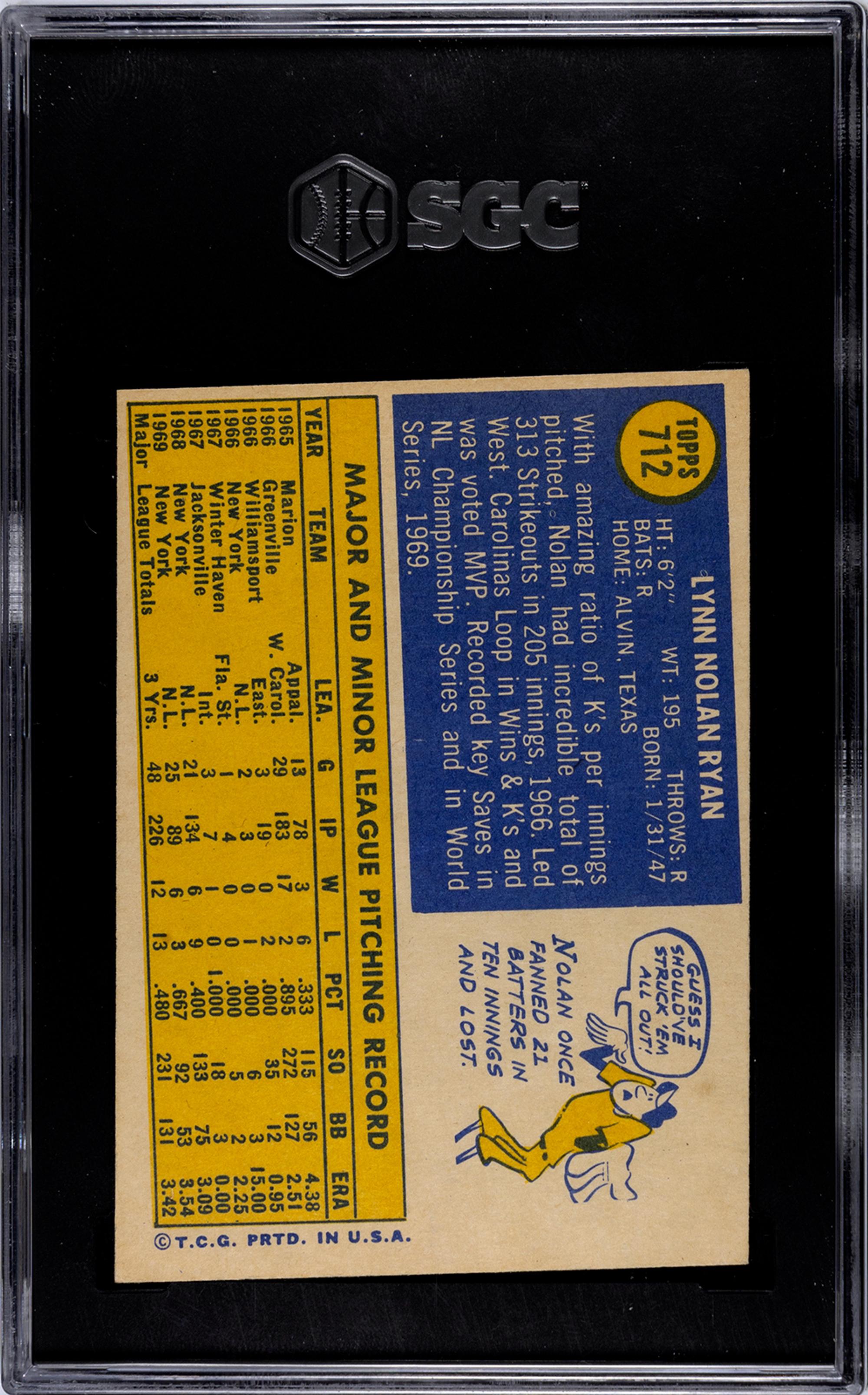 A Complete Set of 1970 Topps Baseball Cards Including SGC Graded Key Cards (720/720),