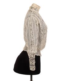 Collection of Six Shirtwaists and One Straw Hat, 1890-1920