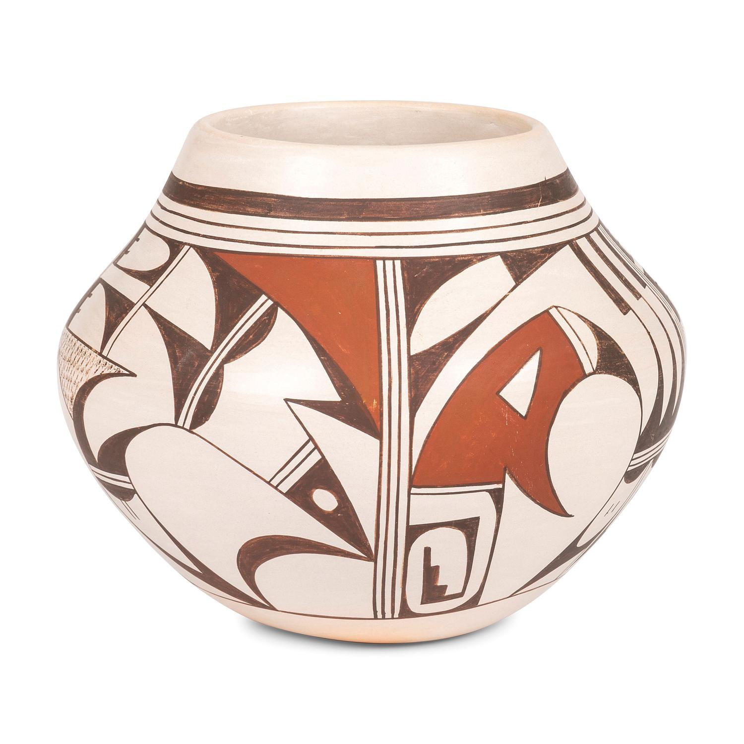 Polychrome Pottery Jar