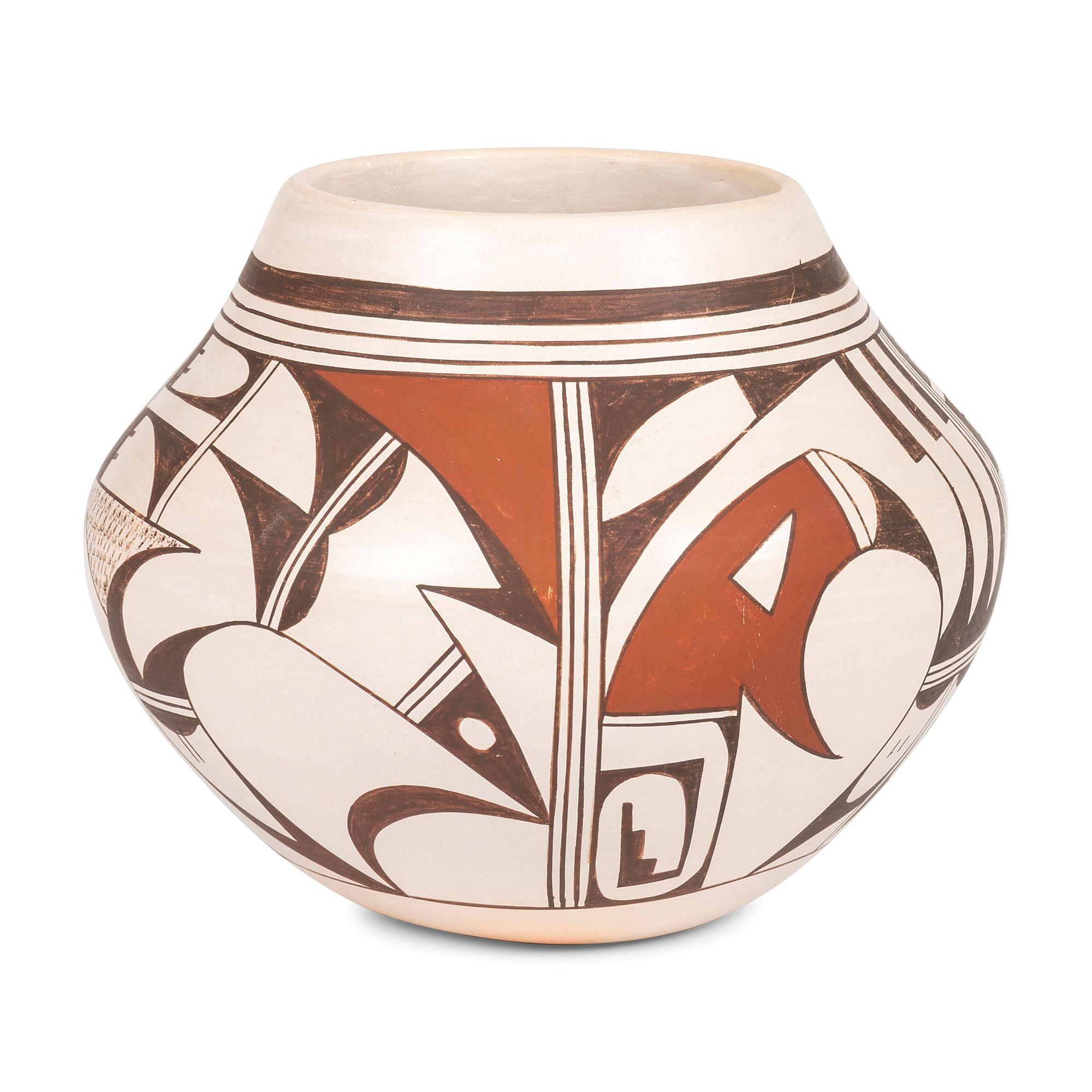 Polychrome Pottery Jar