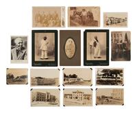 [EARLY PHOTOGRAPHY]. A large collection of assorted photographs of African American vernacular subjects.